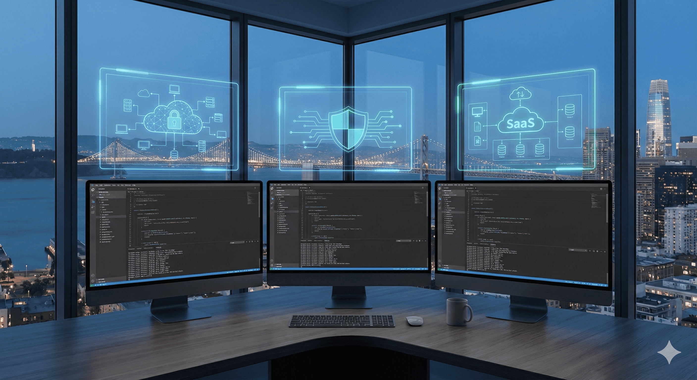 AI platform development with security-first architecture